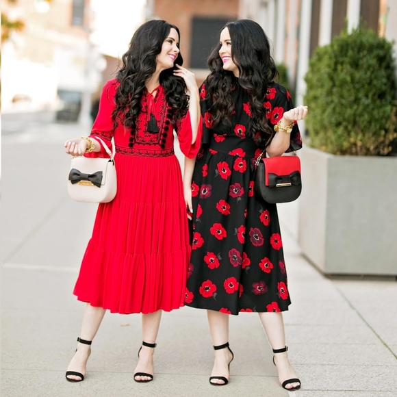 NWOT Kate Spade crepe Poppy flutter sleve dress - Picture 6 of 12